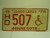 1974 MINNESOTA 10000 Lakes Handicapped License Plate HD 507 1