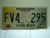 2001 MISSISSIPPI Magnolia License Plate FV4 295