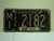 1969 KANSAS Truck 8M regular License Plate MI 2182