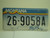 MONTANA Big Sky License Plate 26 9058A