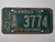 1975 KANSAS Wheat Centennial License Plate JO A 3774
