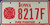 Iowa Fire Fighter 8217F License Plate