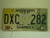 2001  MISSISSIPPI License Plate DXC 282