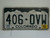 2010 COLORADO License Plate 406 OVW
