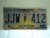 2011 MISSISSIPPI Lighthouse License Plate JJW 412