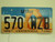 UTAH Centennial 1896 License Plate 570 WZB