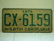1974 NORTH CAROLINA License Plate CX 6159