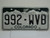 COLORADO License Plate 992 WVB