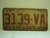 1973 NORTH CAROLINA License Plate 3139 VA