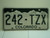 COLORADO License Plate 242 TZX
