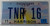 2011 Nov Mississippi Vanity License Plate TNR 16