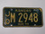 1973 KANSAS License Plate JO M 2948