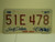 1987 SOUTH DAKOTA Centennial 1889 1989 License Plate 51E 478