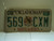 2002 OKLAHOMA Native America License Plate 569 CXM