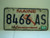 1993 MAINE Lobster Vacationland License Plate 8466 AS