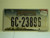 2012 MONTANA Big Sky Country License Plate 6C 23896