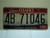 2003 IDAHO Famous Potatoes License Plate 4B 71046