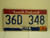 2003 SOUTH DAKOTA Mount Rushmore License Plate 36D 348