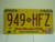 1998 NEW MEXICO Land of Enchantment License Plate 949 HFZ