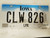 Iowa Lee County License Plate CLW 826