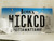 Iowa Pottawattamie County License Plate MICKCD Mix CD Vanity