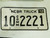 2005 Nebraska Platte County Commercial Truck License Plate 10 2221