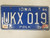 1986 Iowa Polk County License Plate UKX 019