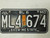 1997 Missouri Show-Me State License Plate ML4 674