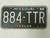 1988 Missouri Trailer License Plate 884-TTR