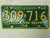1968 Michigan Great Lake State Trailer License Plate 309-716
