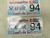 2003 Washington Seafair Experience Summer! License Plate 94 Pair