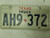 Texas Truck License Plate AH9-372