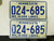 Minnesota Dealer 10,000 Lakes License Plate D24-685 Pair