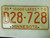 1974 Minnesota Dealer 10,000 Lakes License Plate D28-728