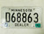 2005 Minnesota Dealer License Plate D68863