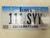 Iowa Pottawattamie County License Plate 111 SYY Triple One