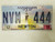 2010 Mississippi Newton License Plate NVM 444 Triple 4
