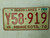 1970 (1971 Tag) Minnesota 10,000 Lakes License Plate Y58-919