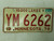 1970 (1971 Tag) Minnesota 10,000 Lakes License Plate YM 6262