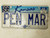 Kansas Sedgwick County License Plate PEN MAR