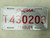 South Dakota Trailer License Plate T430203