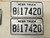 Nebraska Commercial Truck Hall County License Plate 8 17420 Pot Smoke Weed Pair