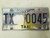 2012 Mississippi Taxi License Plate TX 0045