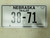 Nebraska Dealer License Plate 38-71