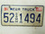 1995 Nebraska Commercial Truck License Plate 52 1494
