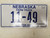 2006 Nebraska Not For Hire Farm Truck License Plate 11-49