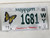2012 Mississippi Conserving Wildlife Butterfly License Plate 1G81
