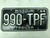 1984 MISSOURI Trailer License Plate 990-TPF