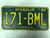 1990 MISSOURI Trailer License Plate 171-BML
