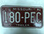 1991 MISSOURI Trailer License Plate 180-PEC